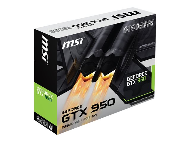 Bekijk afbeelding 3 van MSI GTX950, 2GB, 2x DVI, HDMI, Displayport